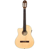 Ortega Guitars RCE125SN-L Family Series Full Size Acoustic Electric Guitar