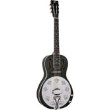 Ortega Guitars RRG30E-DD Americana Series Resonator Guitar Distressed Satin Denim