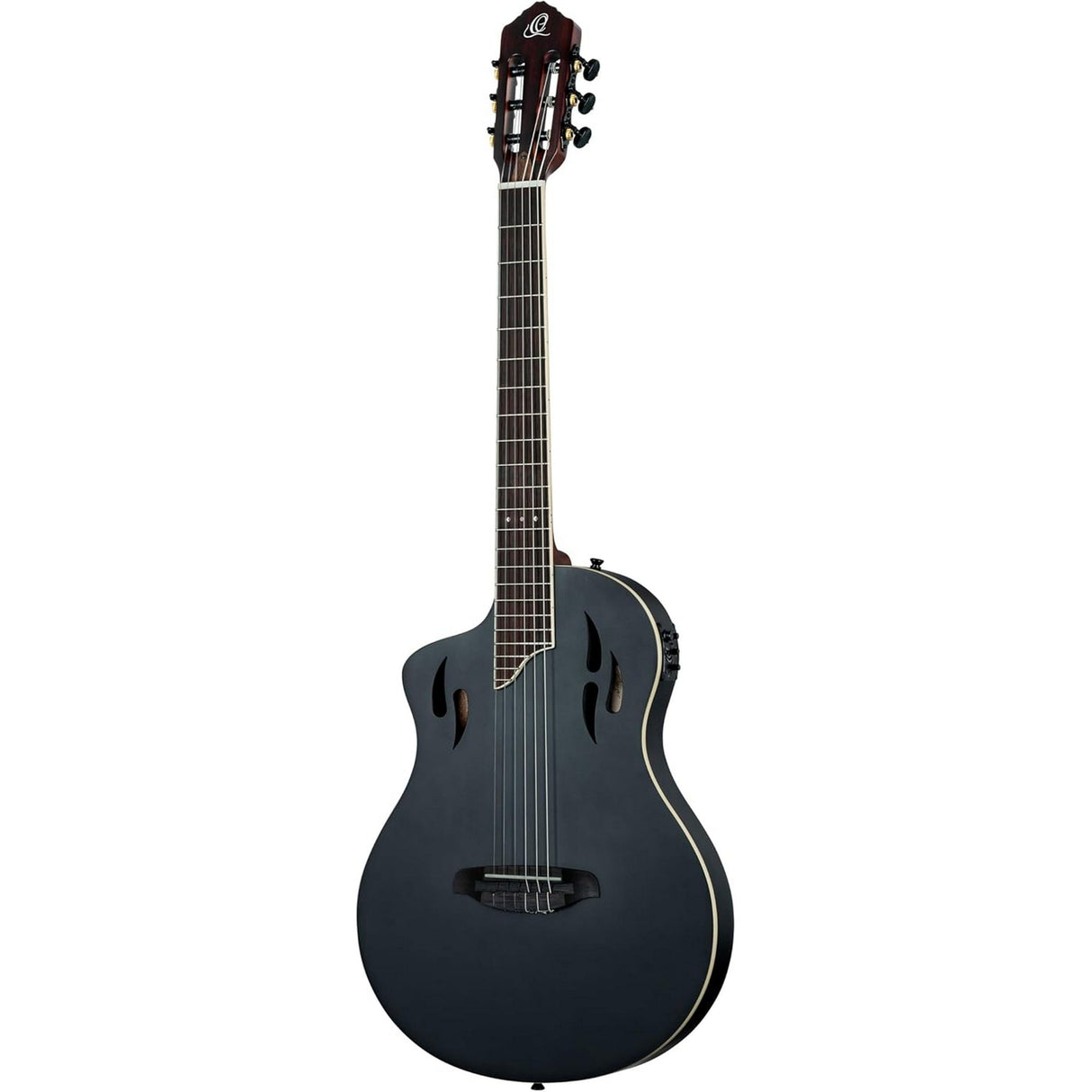 Ortega Guitars RTPSTD-SBK-L TourPlayer Series Full Size Acoustic Electric Guitar