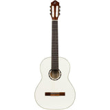 Ortega Guitars R121WH Family Series Full Size Acoustic Guitar (White)