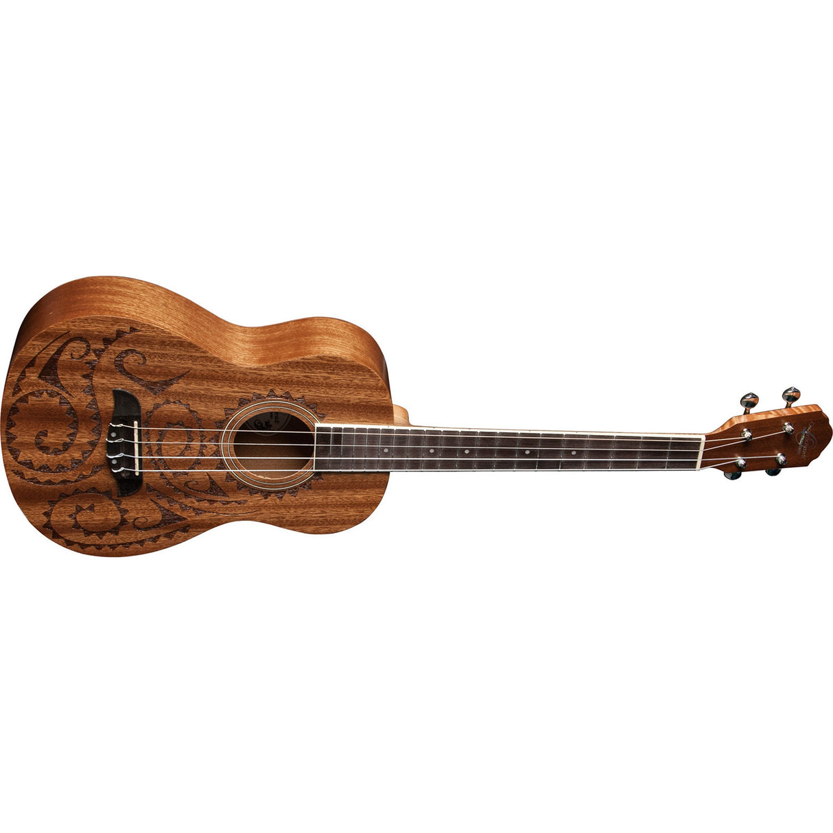 Oscar Schmidt OU2TAT-A-U Satin Finish Mahogany Ukulele, Natural