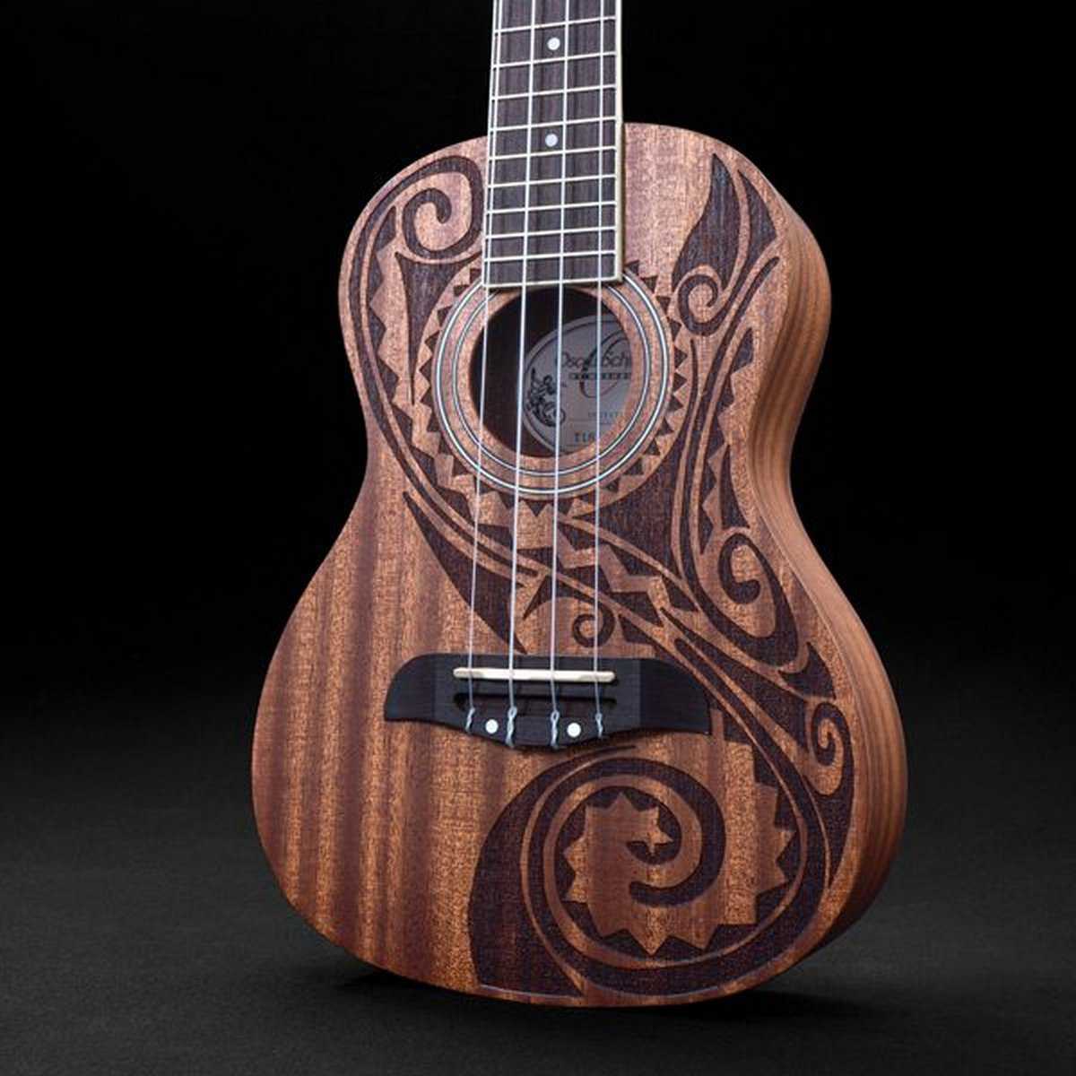 Oscar Schmidt OU2TAT-A-U Satin Finish Mahogany Ukulele, Natural