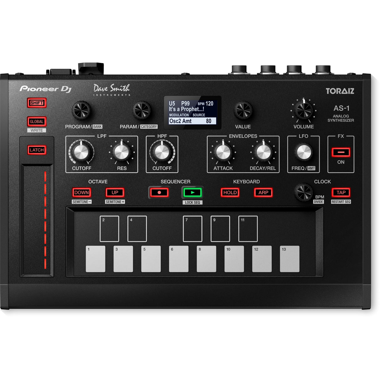 Pioneer Toraiz AS-1 495 Preset Monophonic Analog Synthesizer