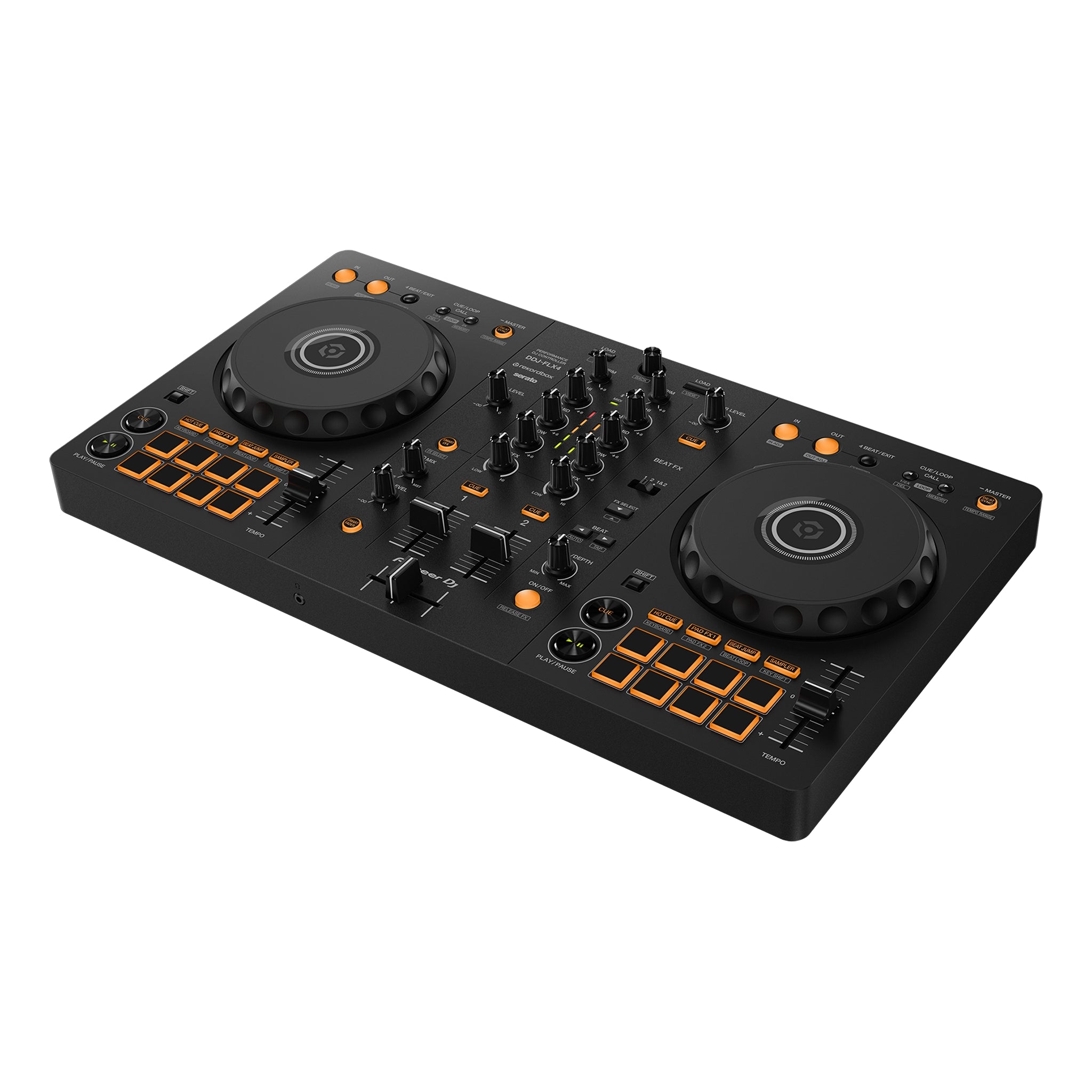 Pioneer DJ DDJ-FLX4 2 Channel DJ Controller for Rekordbox and
