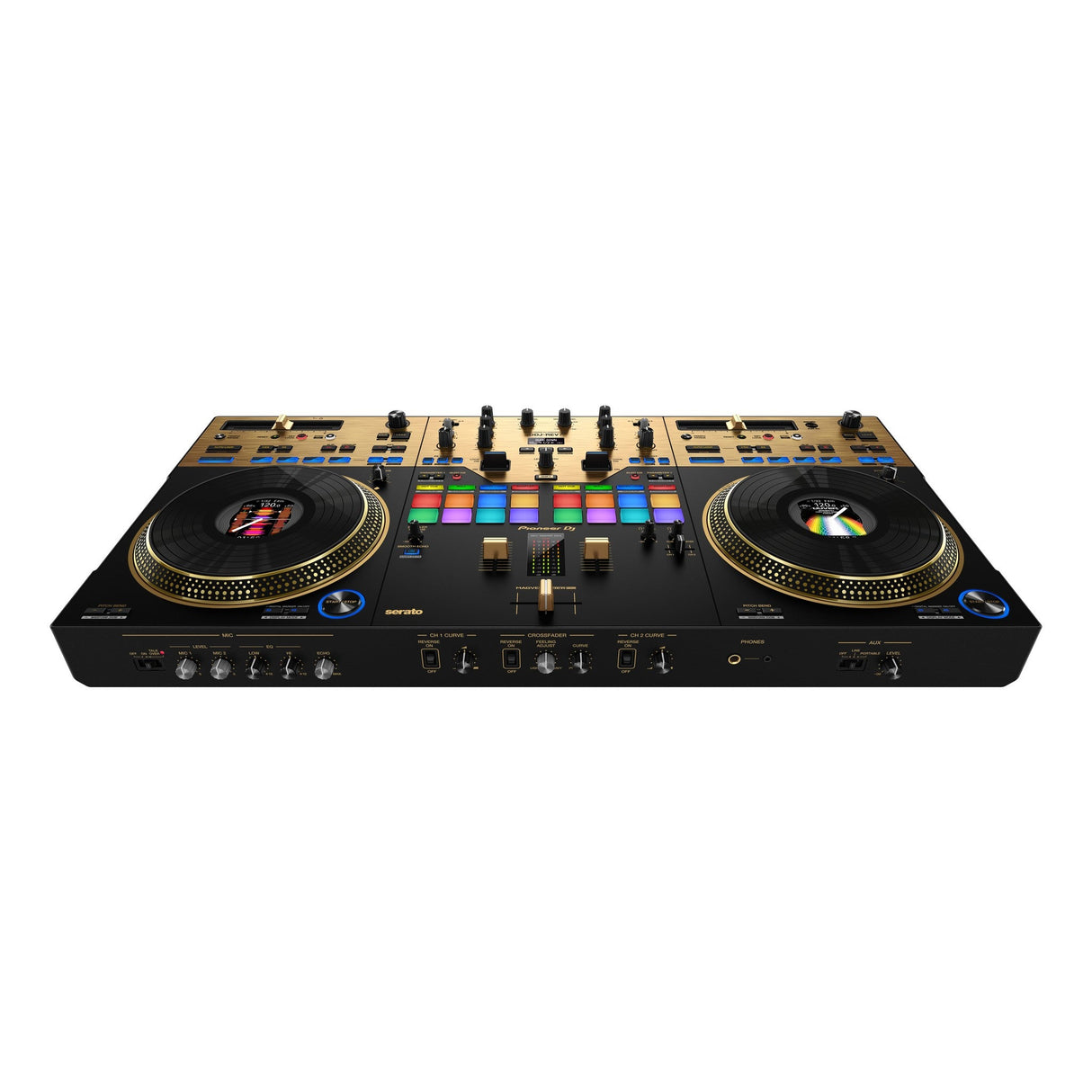 Pioneer DJ DDJ-REV7-N Scratch-Style 2-Channel DJ Controller, Gold