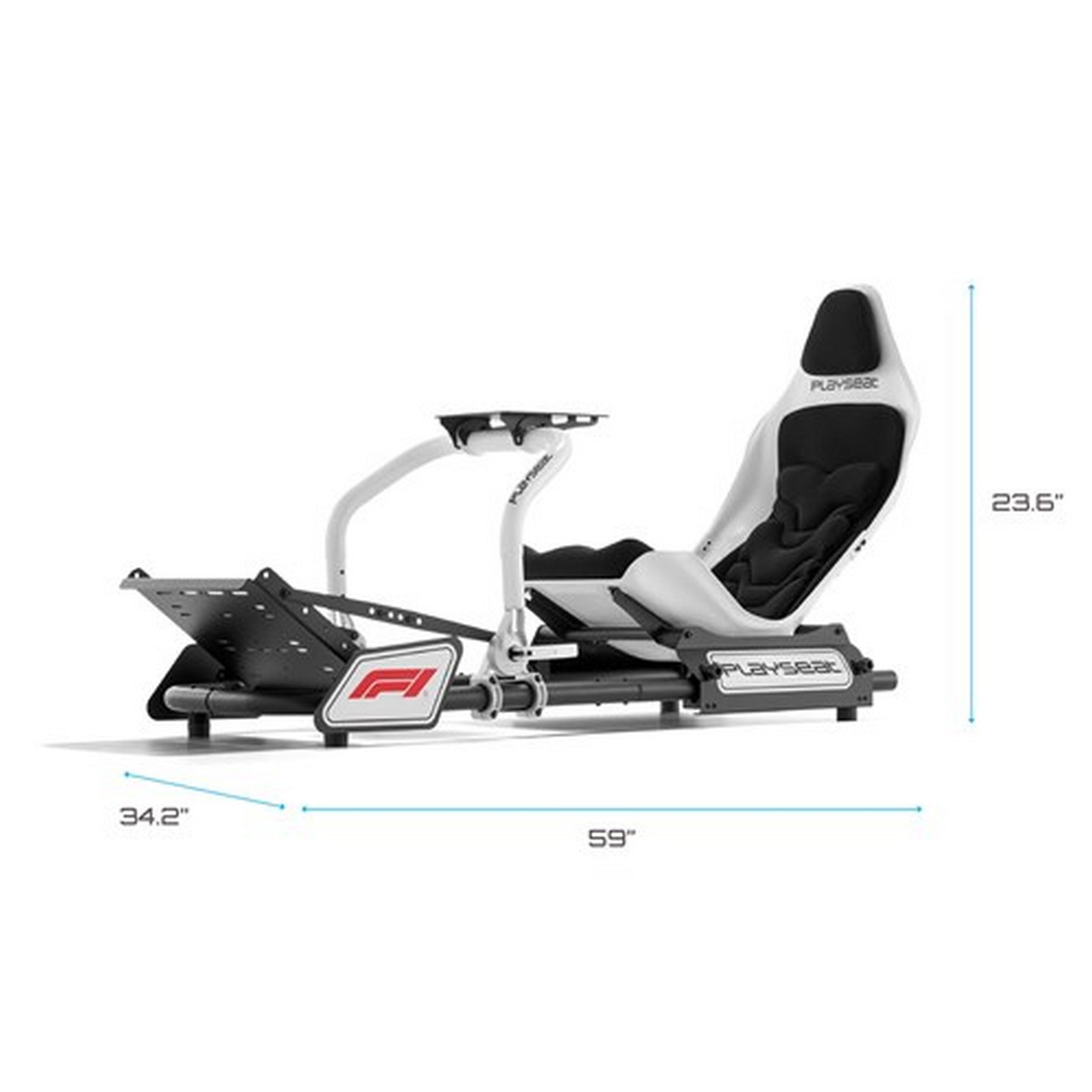 Playseat Formula Instinct F1 Edition Racing Simulator Seat White