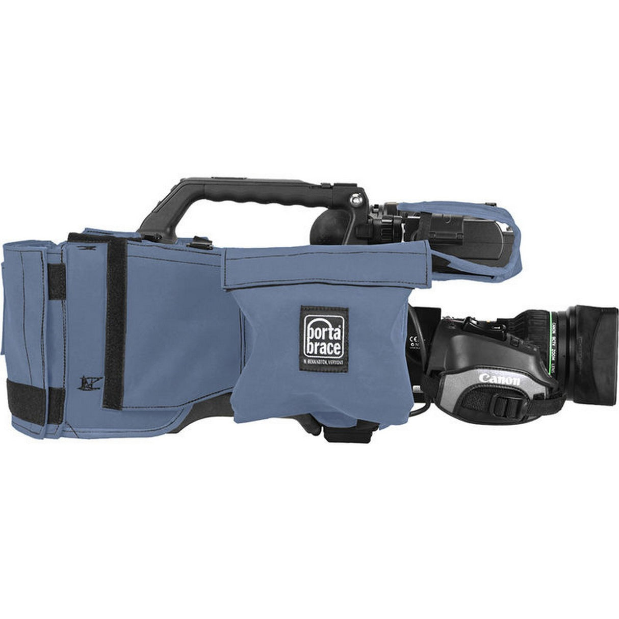 PortaBrace CBA-PX380 Camera Body Armor Case for Panasonic AG-PX380, Blue