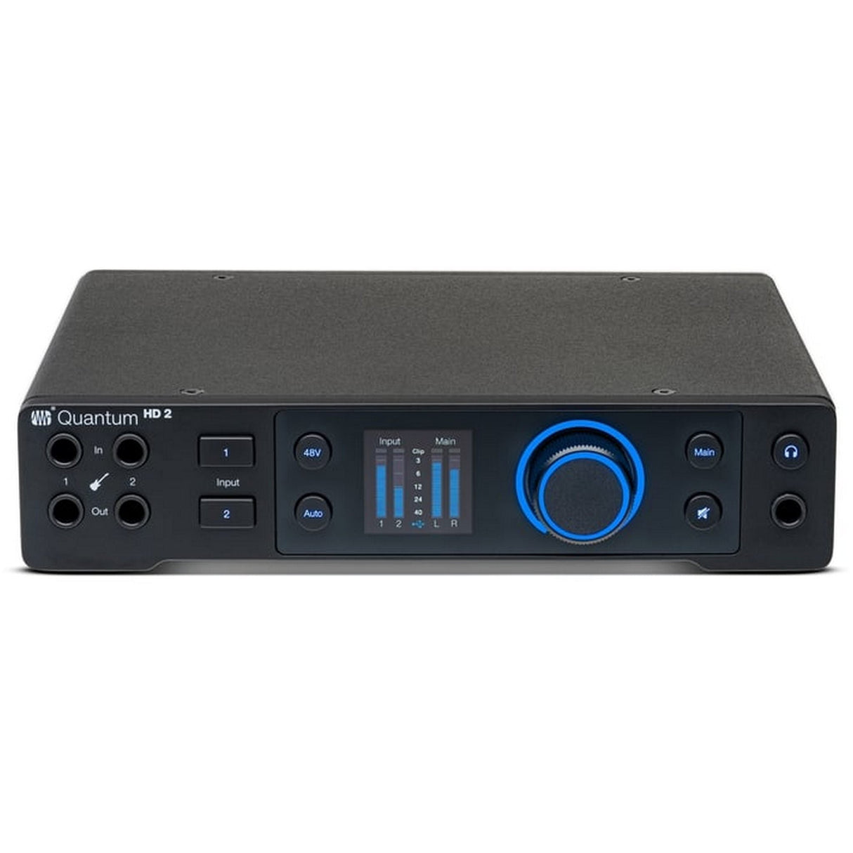 PreSonus Quantum HD 2 32-Bit/192 kHz 20 x 24 USB-C Audio Recording Interface with Studio One Pro
