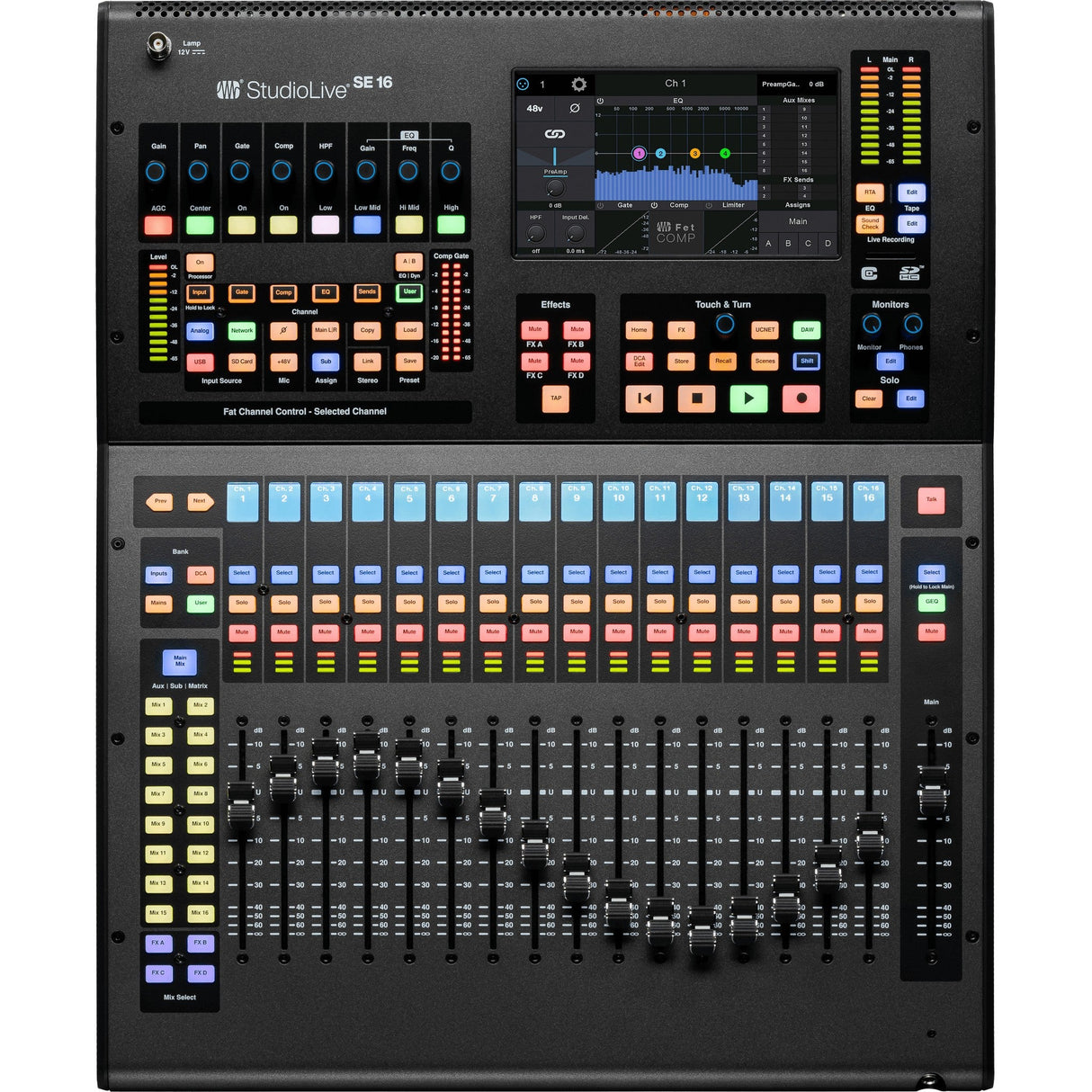 PreSonus StudioLive Series III SE 16 Digital Console Mixer, Recorder, Interface
