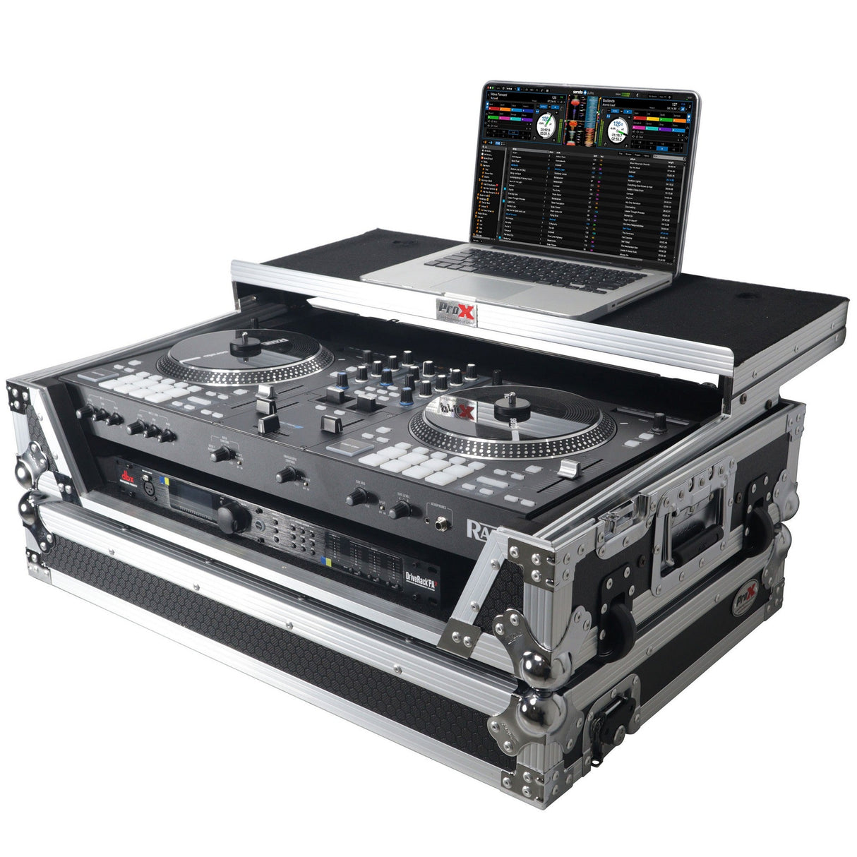 ProX XS-RANEONE Case for RANE One DJ Controller with Sliding Laptop Shelf