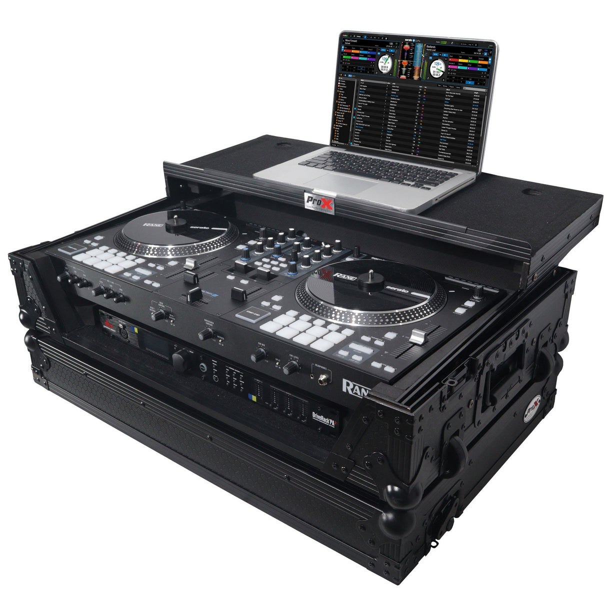 ProX XS-RANEONE Case for RANE One DJ Controller with Sliding Laptop Shelf