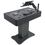 ProX XZF-DJCT W 2U CASE Control Tower DJ Podium for Pioneer DJ DDJ-REV7, XDJ-XZ, DDJ-1000, RANE One