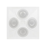 Pure Resonance Audio Conference Room Sound System with 2 SD4 SuperDispersion Ceiling Speaker Arrays and RMA240BT 240W Bluetooth Mixer Amplifier