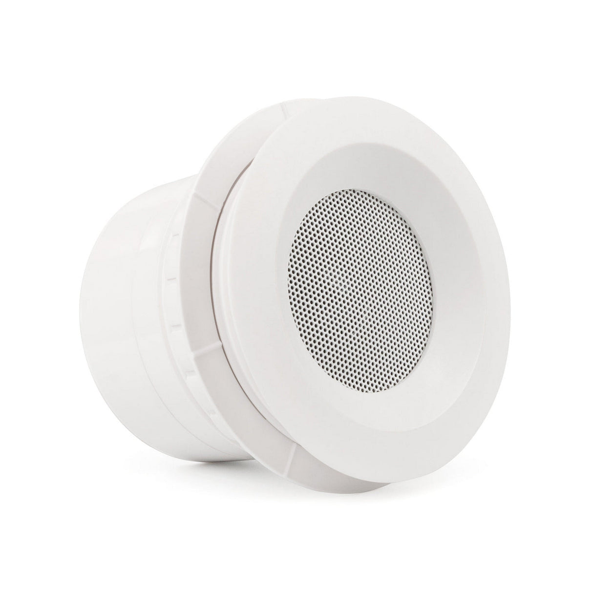 Pure Resonance Audio Paging Sound System with (4) C3 Ceiling Speakers, MA30BT Bluetooth Mixer Amplifier, and PTT1 Push-to-Talk Microphone