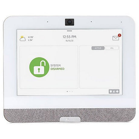 Qolsys IQP4002 Verizon IQ Panel 4 PowerG + 7-Inch All-In-One Touchscreen, 433MHz White
