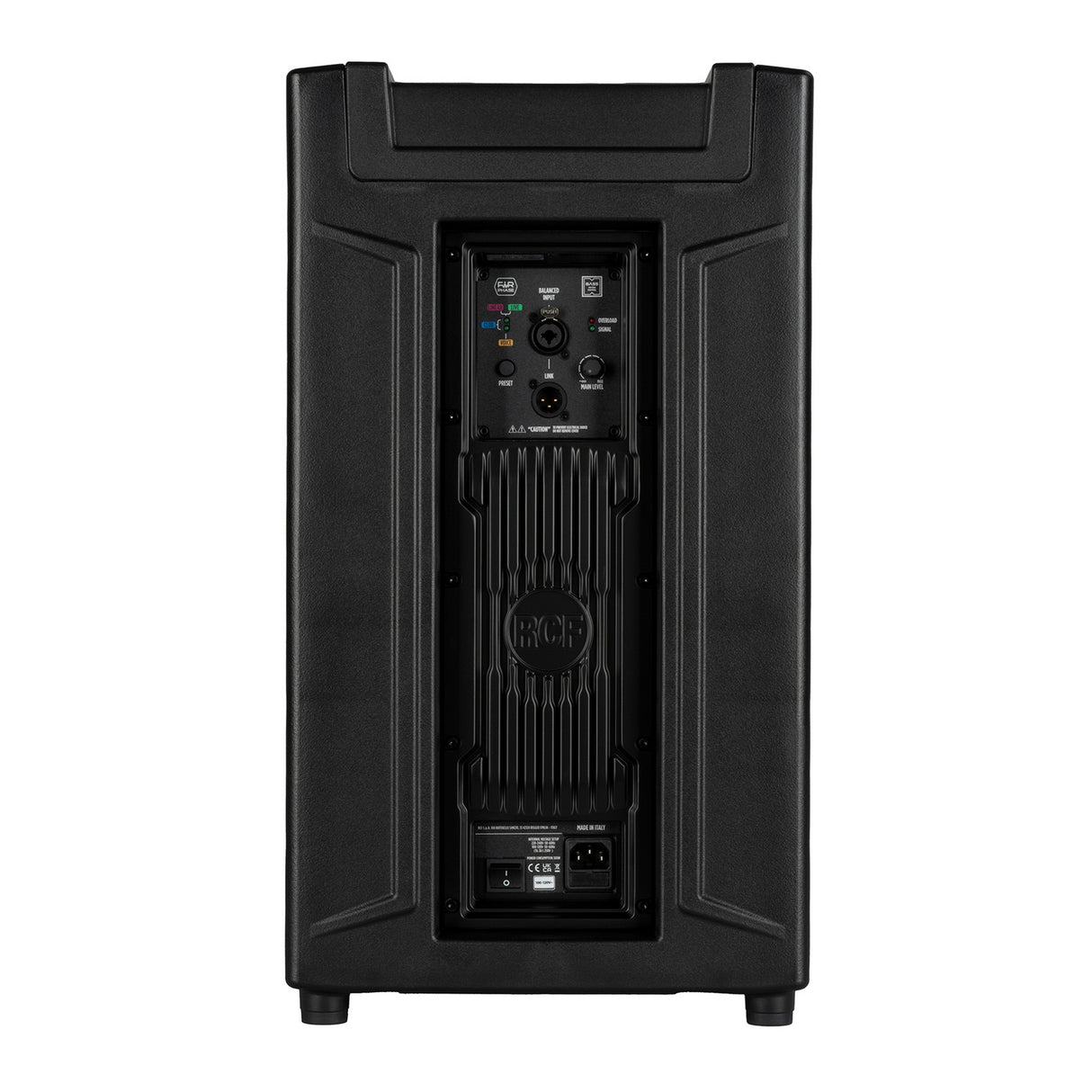 RCF JMIX-9 Active 2100W 12 Inch Three Way Column Array PA System with 8-Channel Digital Mixer and Bluetooth