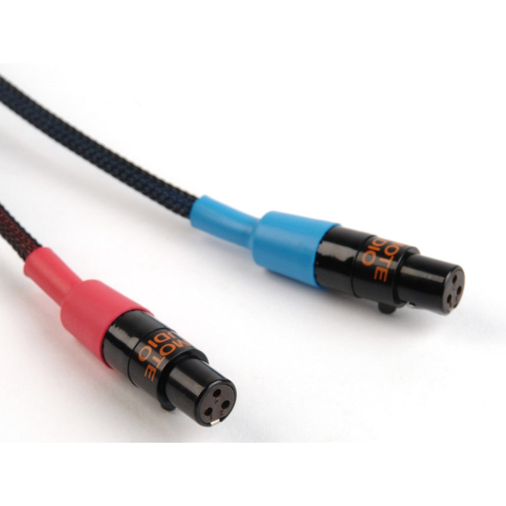 Remote Audio CA744XLRLO Dual TA3F to Dual XLR3M 2-Channel Balanced Cable 4 ft