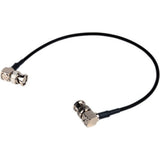 Remote Audio CABNCRA Timecode Jumper Cable Right Angle BNC to BNC 15 in