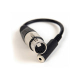 Remote Audio CAHDX5F1/8FS XLR5F to 3.5mm TRS Jack Breakaway Return Adapter 4 in