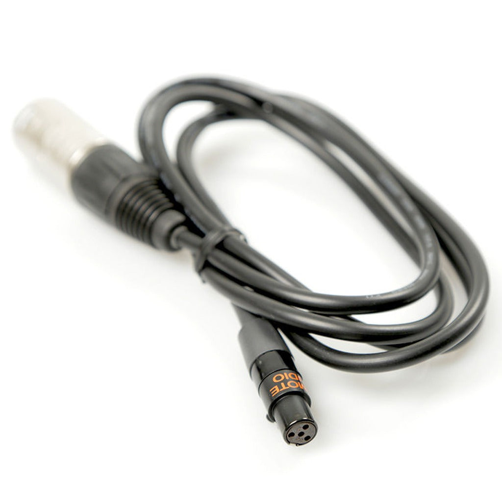 Remote Audio CAPWRX4MT4F XLR4 Male to TA4F DC Power Cable 4 ft