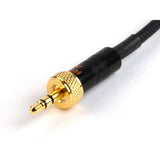 Remote Audio CASENSK100XL24 XLR3F to 3.5mm Locking Line Cable Sennheiser G2 2ft