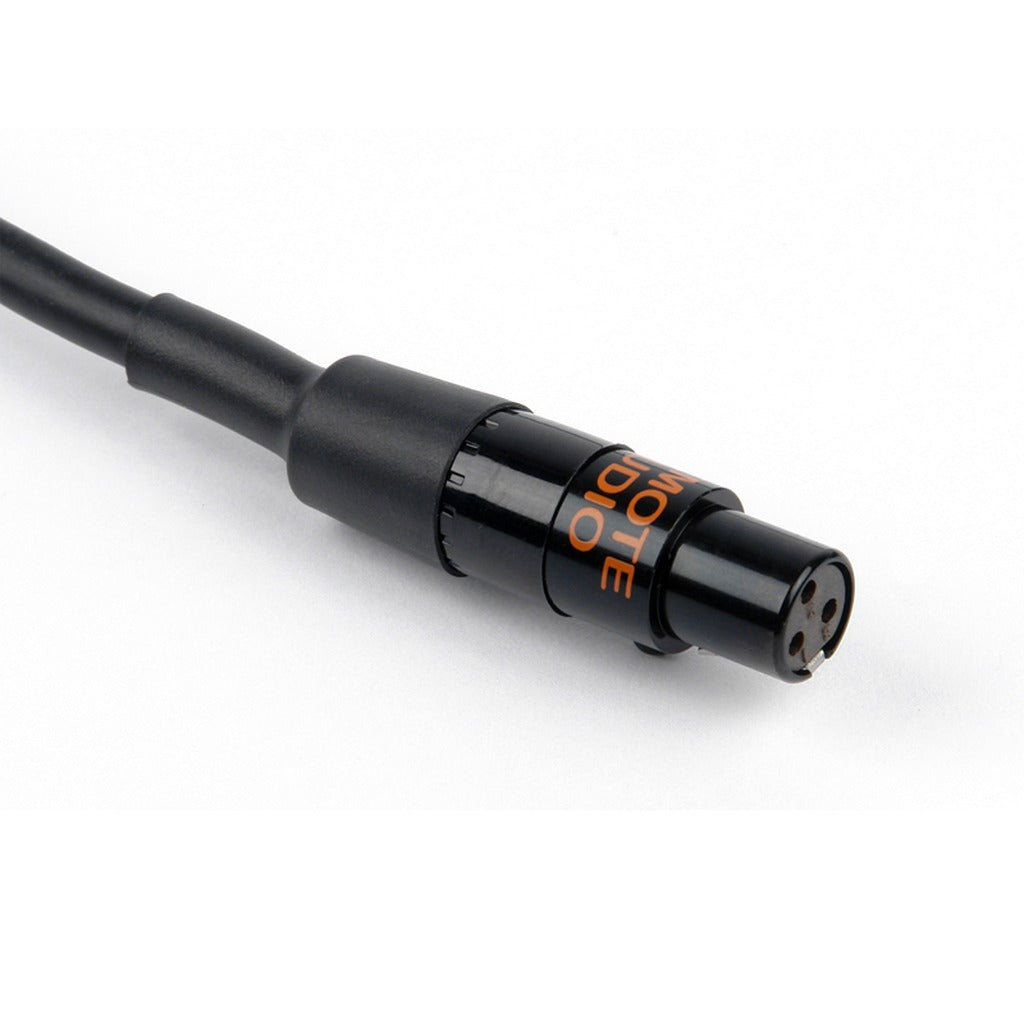 Remote Audio CAT3FL12 TA3F to TA3F Balanced Jumper Cable 12 in