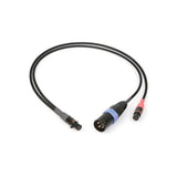 Remote Audio CAT5FX3MT3F18 TA5F to XLR3M and TA3F Balanced Breakout 18 in