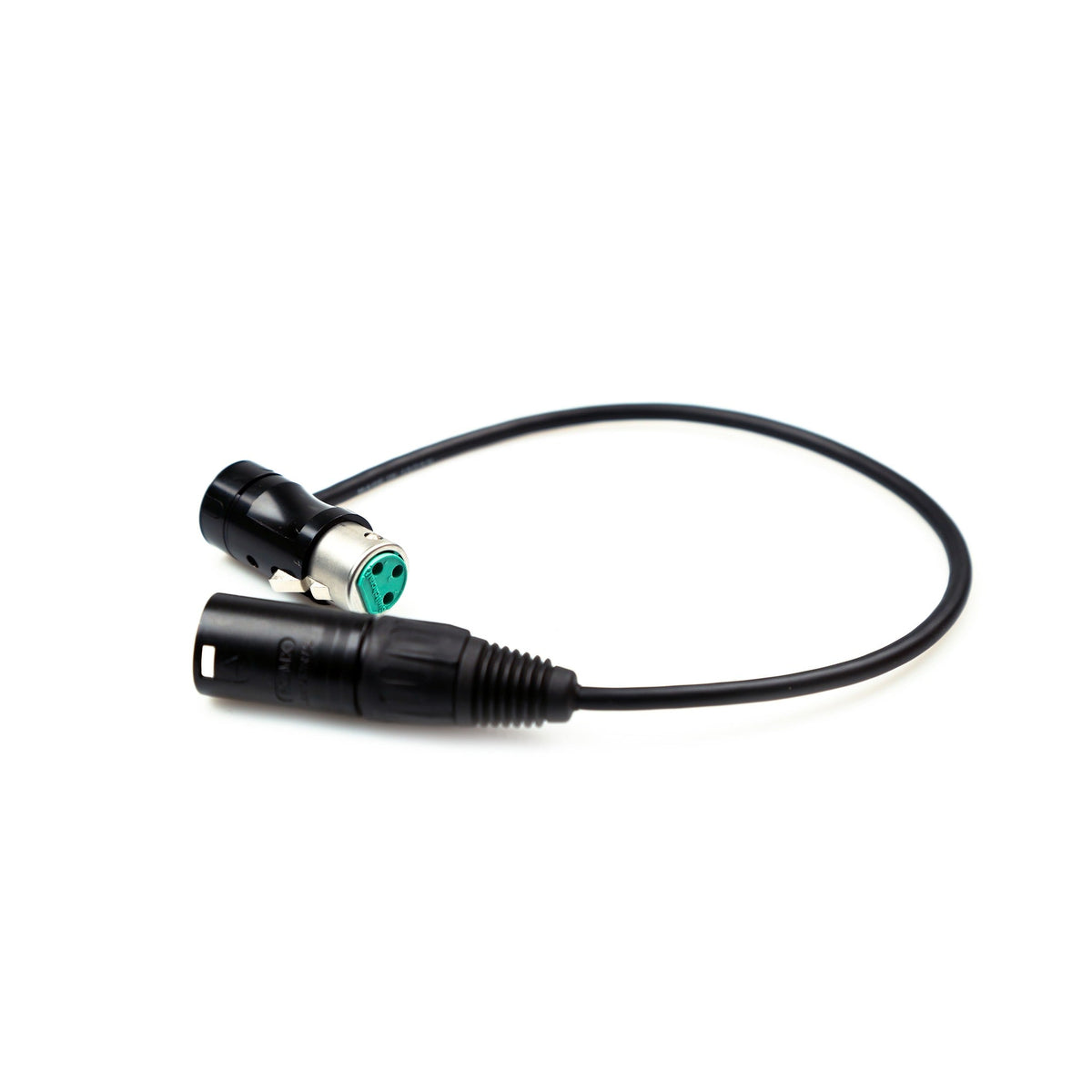 Remote Audio CAXJ12LPF Low-Profile XLR3F to XLR3M Jumper Cable 12 in