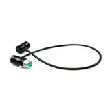 Remote Audio CAXJ18LPMF Low-Profile XLR3F to Low-Profile XLR3M Jumper 18 in