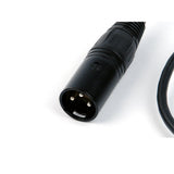 Remote Audio CAXJ18RT XLR Jumper Cable XLR3F Right-Angle to XLR3M 18 in
