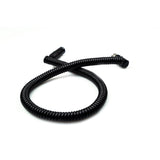 Remote Audio CAXJCOILLPF Low-Profile XLR3F to XLR3M Coiled Cable 2 ft to 7 ft