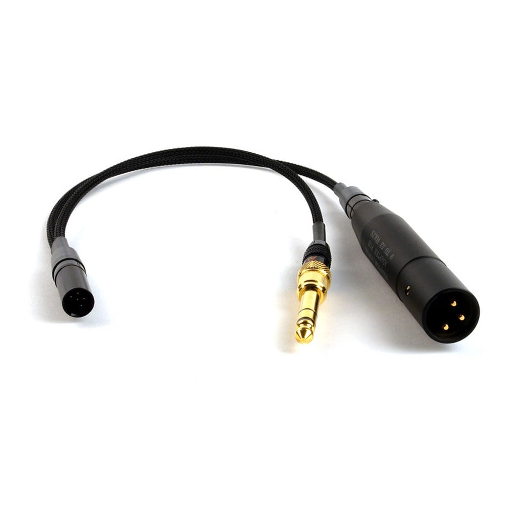 Remote Audio HSADEB Electret Headset Breakout TA5M to 3.5mm TRS and TA5F w PSU