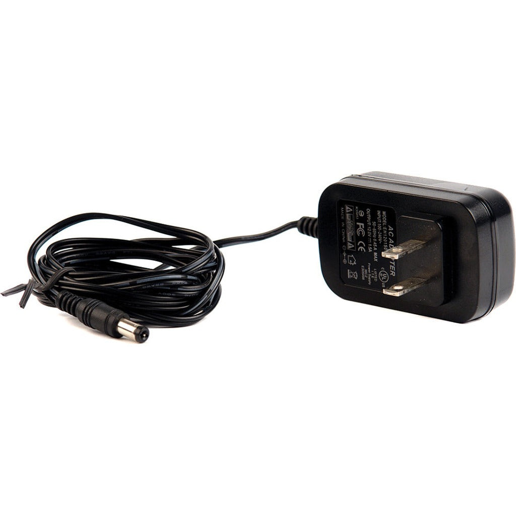 Remote Audio PS12V1.5A 12V 1.5A AC/DC Power Supply with 5.5x2.1mm Plug 6 ft