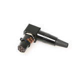 Remote Audio TA5F-RA-B 5-Pin TA5F Mini XLR Right-Angle Female Connector Black
