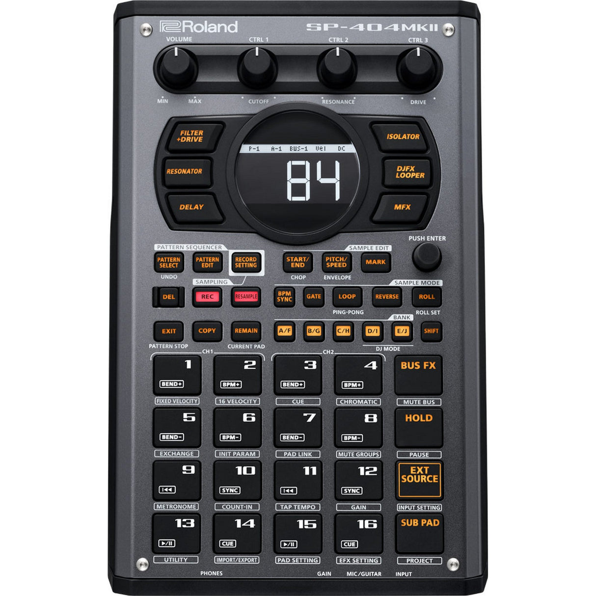 Roland SP-404MKII creative sampler for beatmaking and performance