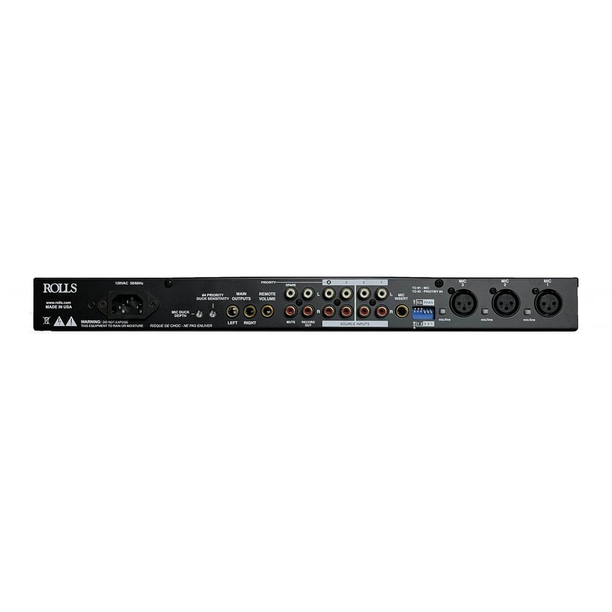 Rolls RM167 Professional Bluetooth Audio Mixer