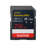 SanDisk Extreme PRO SD UHS-II Memory Card, 256 GB