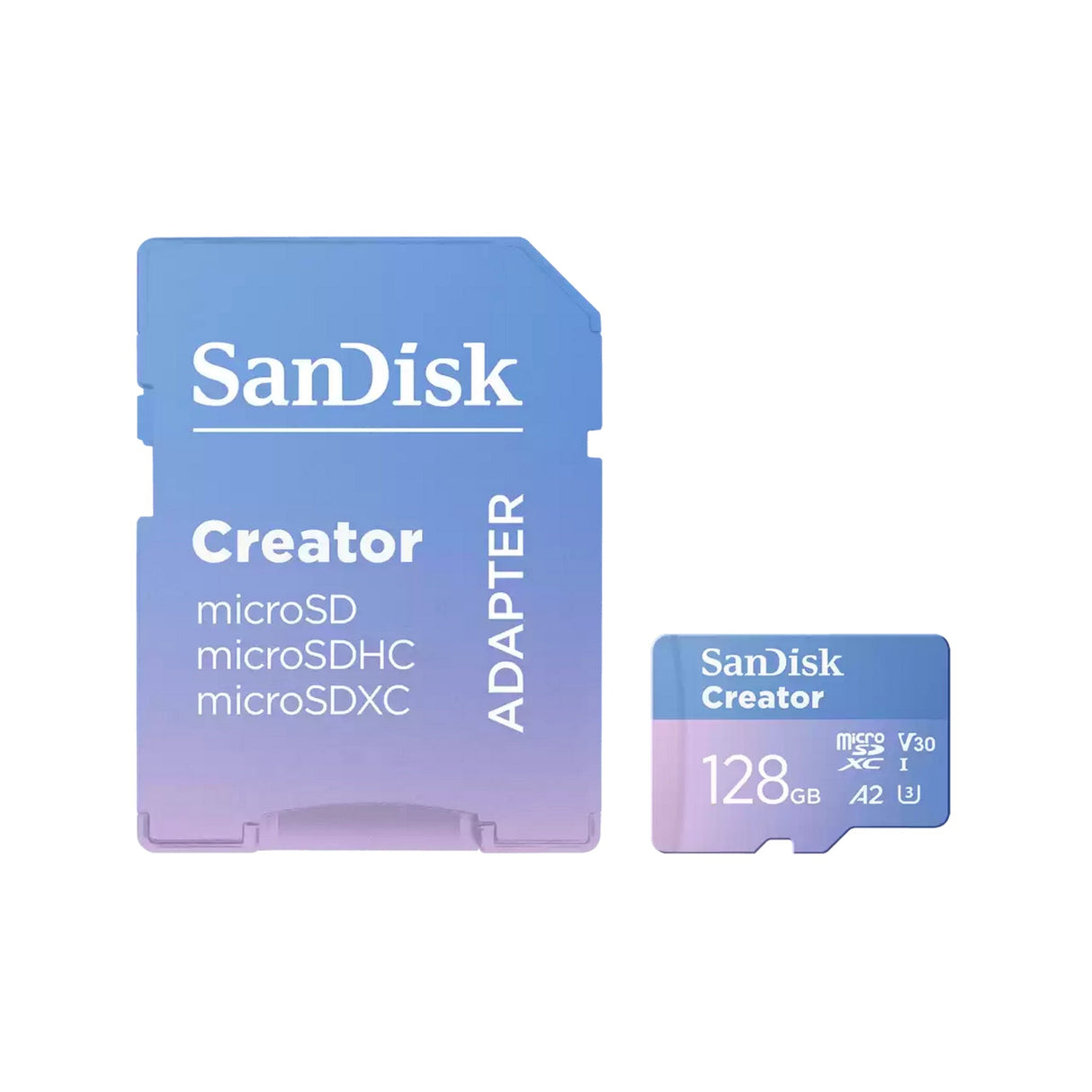 SanDisk Creator microSD UHS-I Memory Card, 128 GB