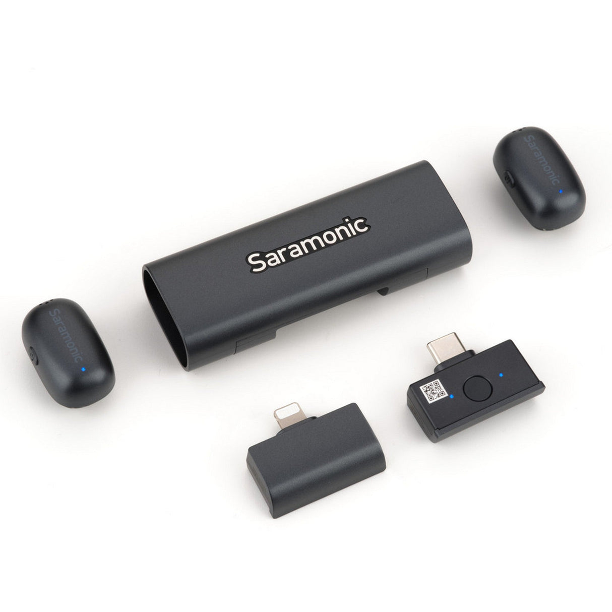 Saramonic AIR-SE-02 2-Person USB-C/Lightning Ultra-Mini Wireless Microphone System, 2.4 GHz