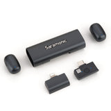 Saramonic AIR-SE-02 2-Person USB-C/Lightning Ultra-Mini Wireless Microphone System, 2.4 GHz