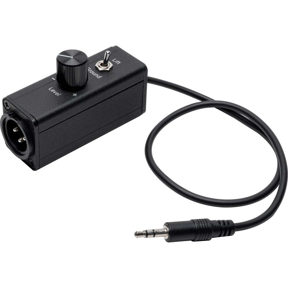 Sescom SES-LAPADAP-GL 3.5mm to 3-Pin XLR Laptop to Mic Level Adapter Interface