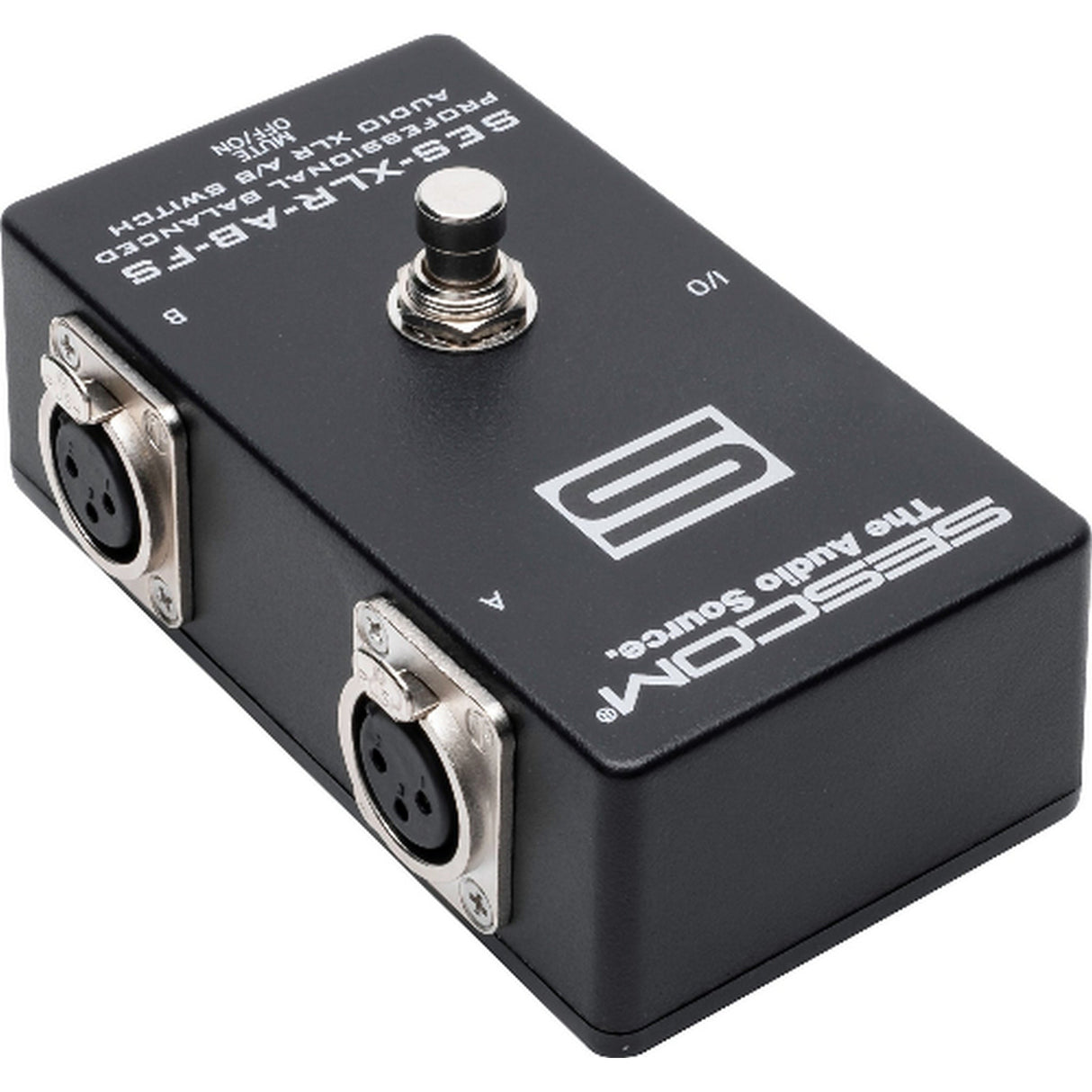 Sescom SES-XLR-AB-FS Passive Balanced XLR AB Foot Switch