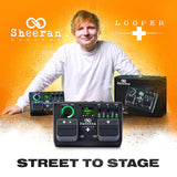 Sheeran Looper+ Dual-Track Looper Pedal with 4 Loop Modes and USB Audio