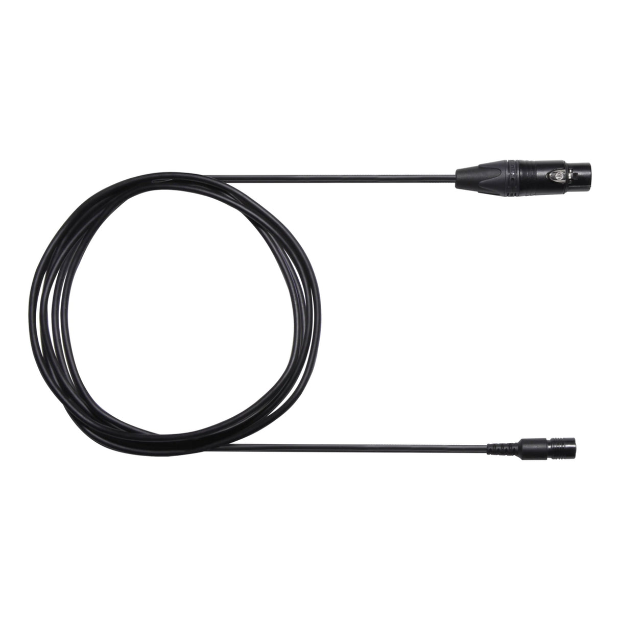 Shure BCASCA-NXLR4-FEM | 6 Foot Detachable Neutrik Straight 4 Pin XLR Female Cable