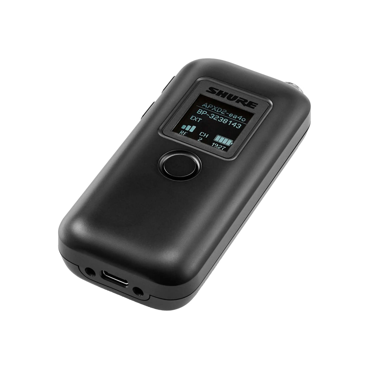 Shure MXW1X Rechargeable Bodypack Transmitter for MXW neXt wireless Systems, Z10 1920-1930 MHz