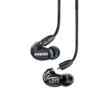 Shure SE215-K Sound Isolating Earphones, Black (Used)