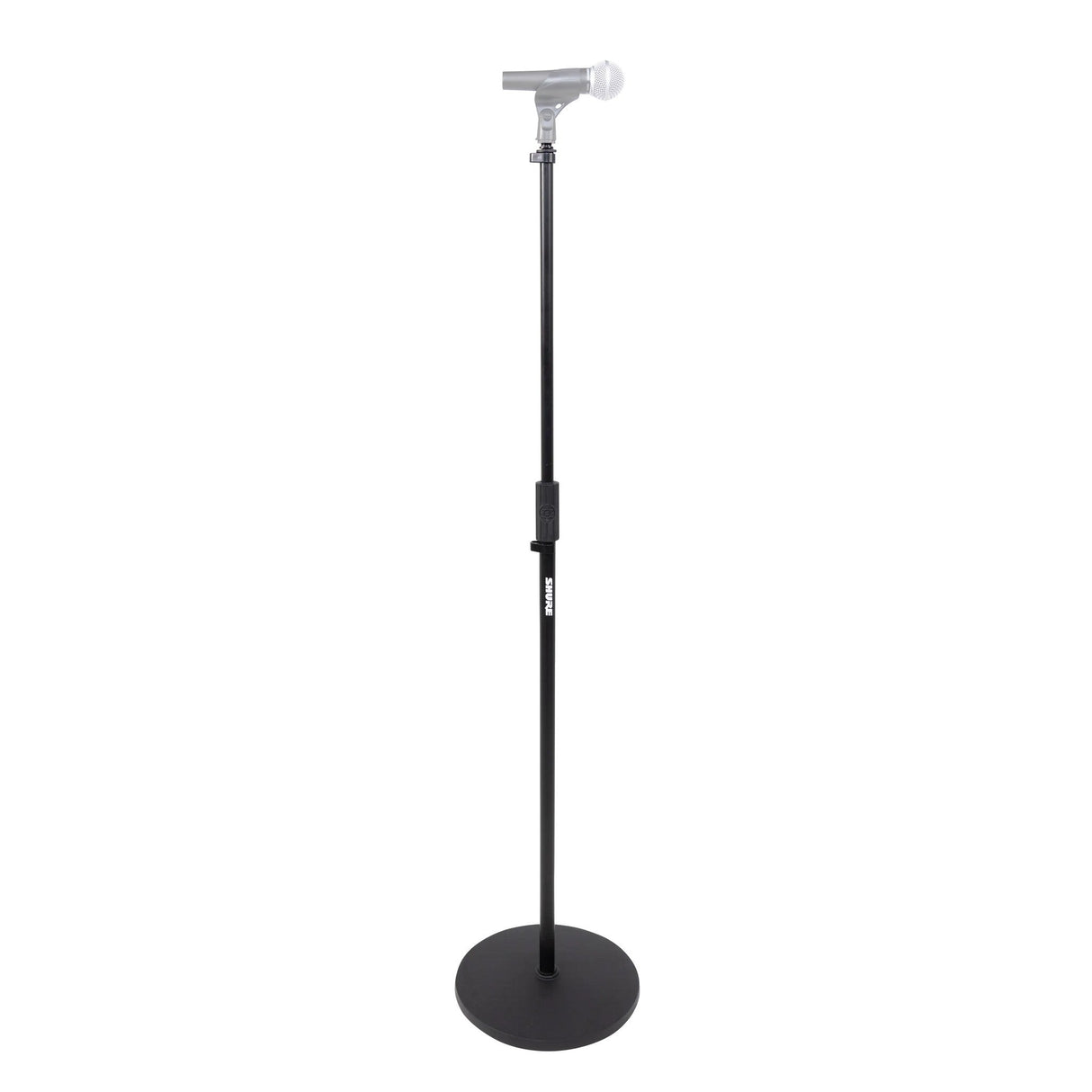 Shure Round Base Mic Stand with Standard Height-Adjustable Twist Clutch