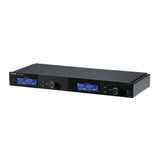 Shure SLXD4QDAN+TA TAA Compliant Dante Quad-Channel Digital Wireless Rackmount Receiver, G57 470-608 MHz