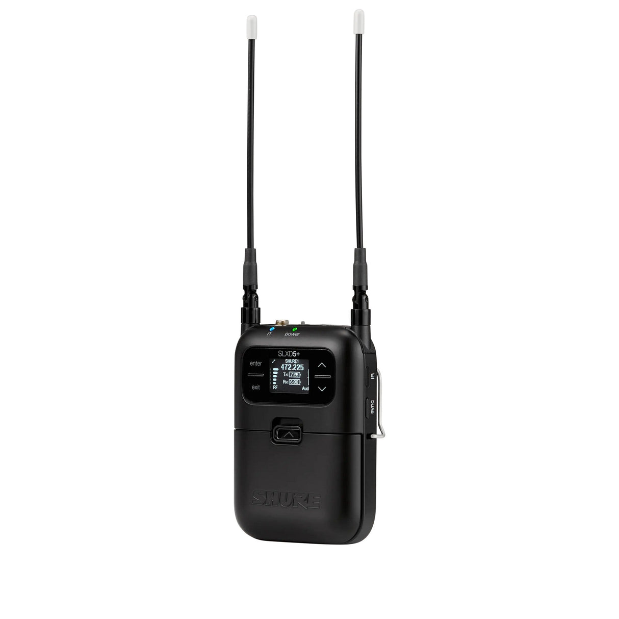 Shure SLXD5+TA TAA Compliant Digital Camera-Mount Wireless Receiver, G57 470-608 MHz
