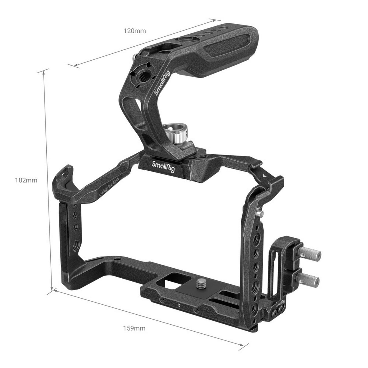 SmallRig 3441 Black Mamba Series Camera Cage Kit for Panasonic LUMIX GH6